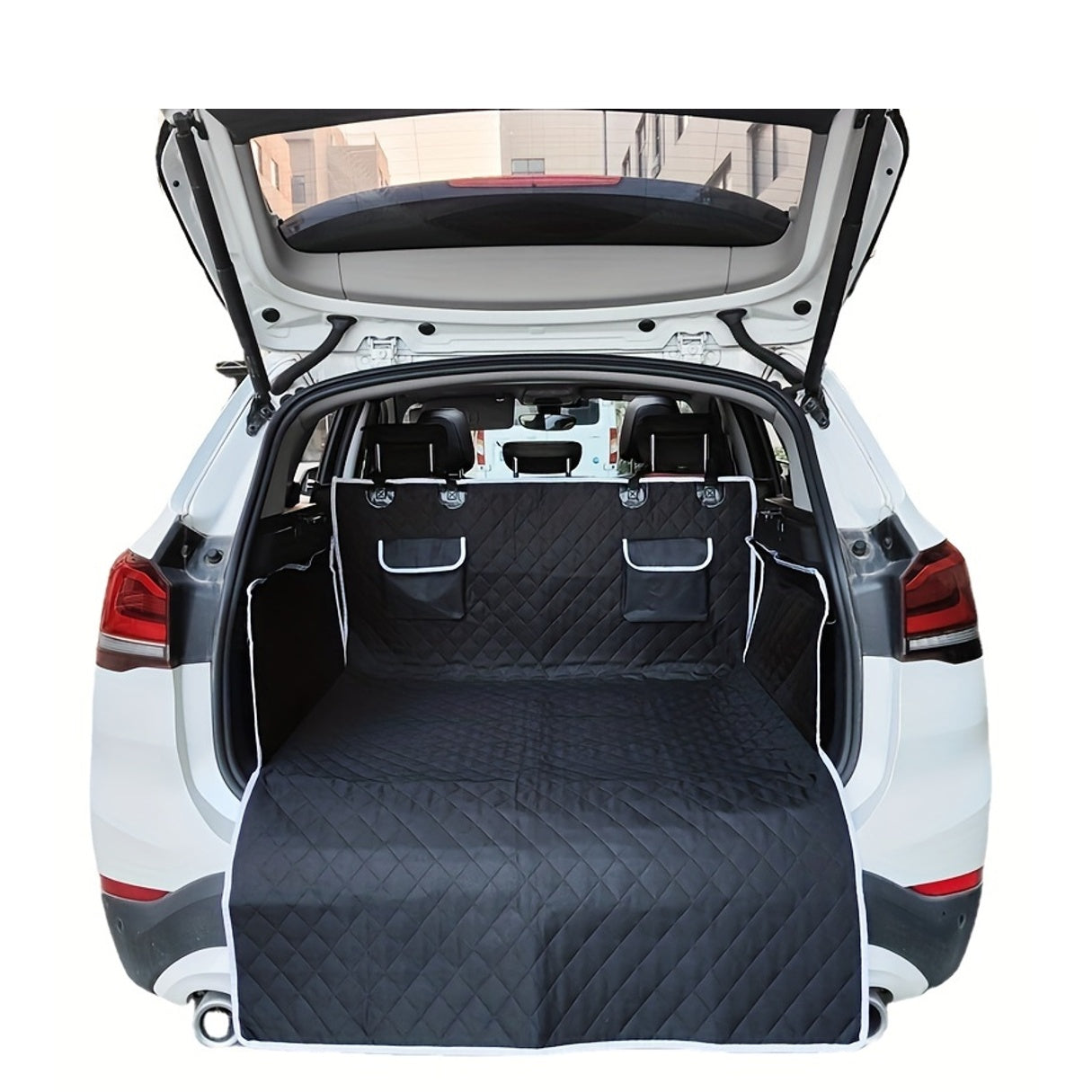 Non-Slip Waterproof Car Trunk Mat, 1Pc Pet Cargo Liner with Storage Bag, Anti-Dirty Vehicle Trunk Protector Pad