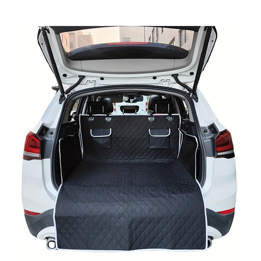Non-Slip Waterproof Car Trunk Mat, 1Pc Pet Cargo Liner with Storage Bag, Anti-Dirty Vehicle Trunk Protector Pad
