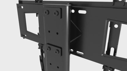 Universal Swivel Floor TV Stand with Mount & Storage Shelf, Height Adjustable Space Saving Corner TV Holder for 32-65" LCD LED Flat Screen Television, Compatible with Apple TV/Roku Ultra, Stable Entertainment Media Stand for Home Bedroom Office Decor