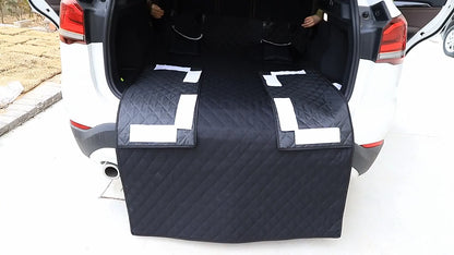 Non-Slip Waterproof Car Trunk Mat, 1Pc Pet Cargo Liner with Storage Bag, Anti-Dirty Vehicle Trunk Protector Pad